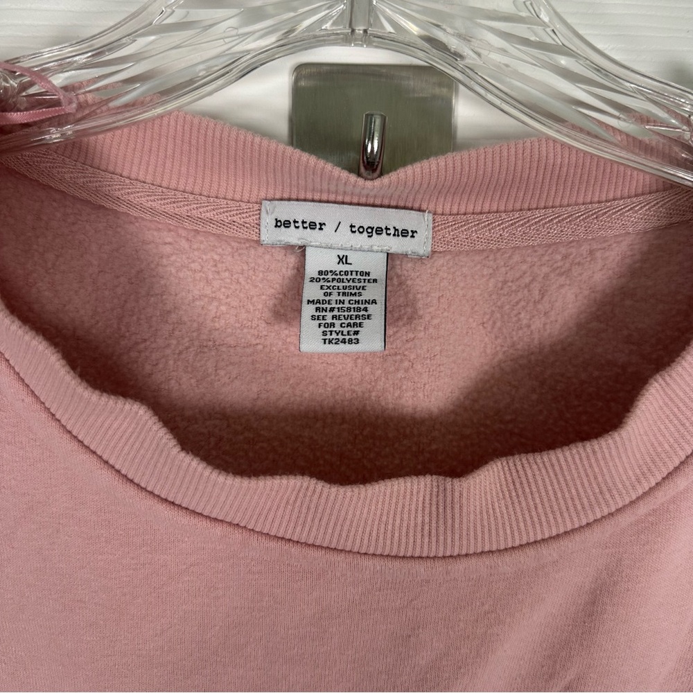 Pink St. Tropez Sweatshirt XL - Picture 3 of 4
